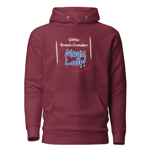 Magic Loop Hoodie for Knitters